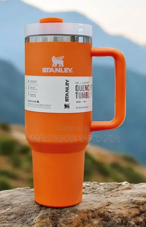 Stanley Quencher Tumbler 40oz - Vibrant Orange - Buy in Dar es Salaam, Tanzania | Smartware