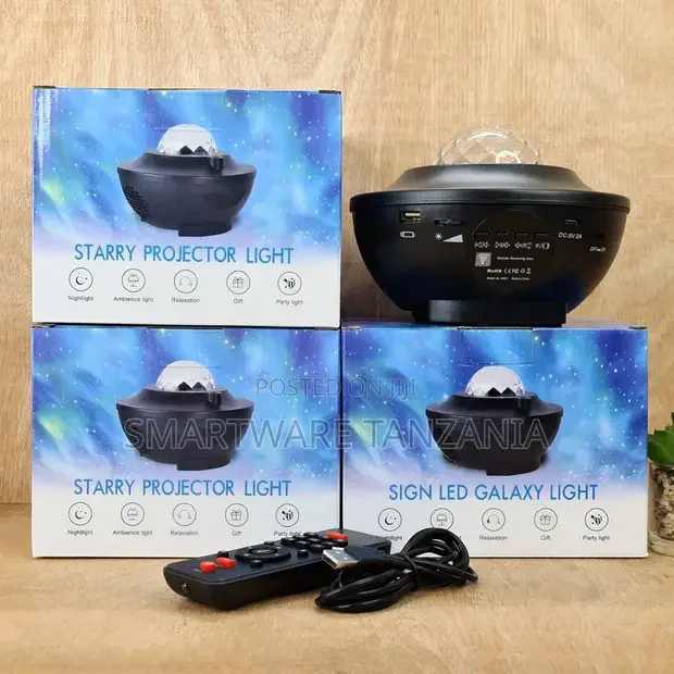 Starry Galaxy Projector Night Light LED Remote Control - Buy in Dar es Salaam, Tanzania | Smartware