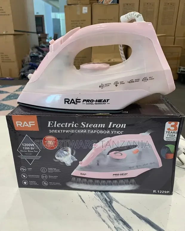 Steam Iron  Easy Steam  Iron Steamer  1200 W  Non-stick