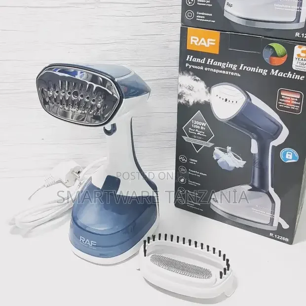 Steam Iron Fabric Wrinkle Remover With Brush For HomeTravel