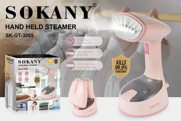 Portable Clothes Steamer - Perfect for Travel - Buy in Dar es Salaam, Tanzania | Smartware