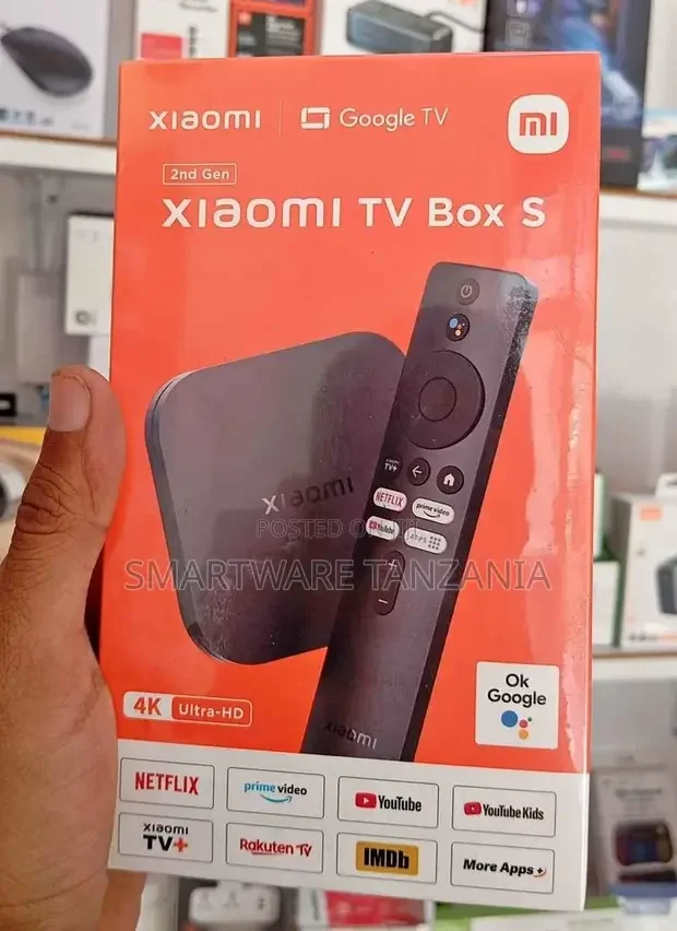 Streaming Content Xiaomi TV Box S Black Ultra HD - Buy in Dar es Salaam, Tanzania | Smartware