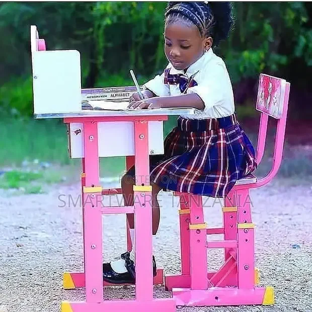 Height Adjustable Kids Study Desk and Chair Set - Buy in Dar es Salaam, Tanzania | Smartware