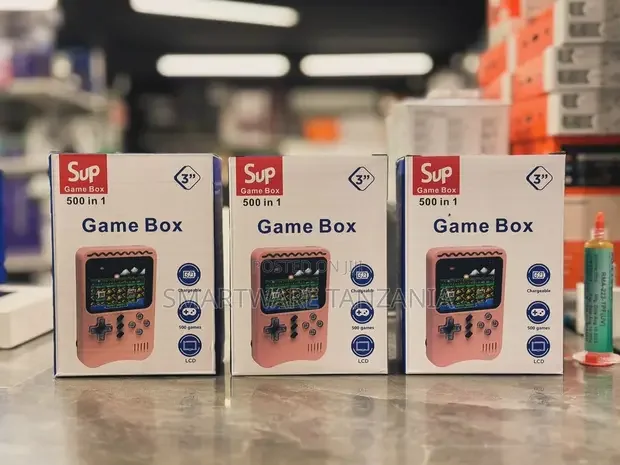 Sup Game Box 500 Rechargeable Handheld Video Game Console - Buy in Dar es Salaam, Tanzania | Smartware