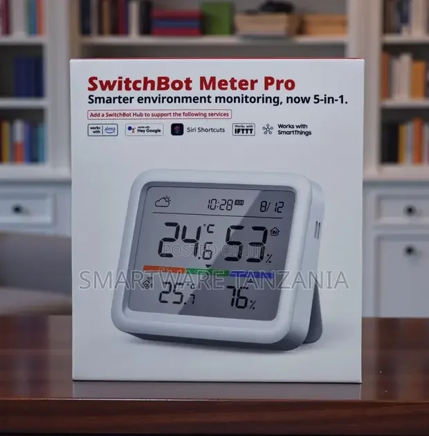 SwitchBot Meter Pro 5 in 1 Smart Environment Monitor - Buy in Dar es Salaam, Tanzania | Smartware