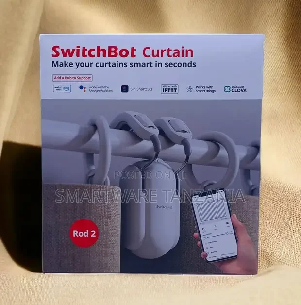 Switchbot Smart Curtains Opener Closer With App Control - Buy in Dar es Salaam, Tanzania | Smartware