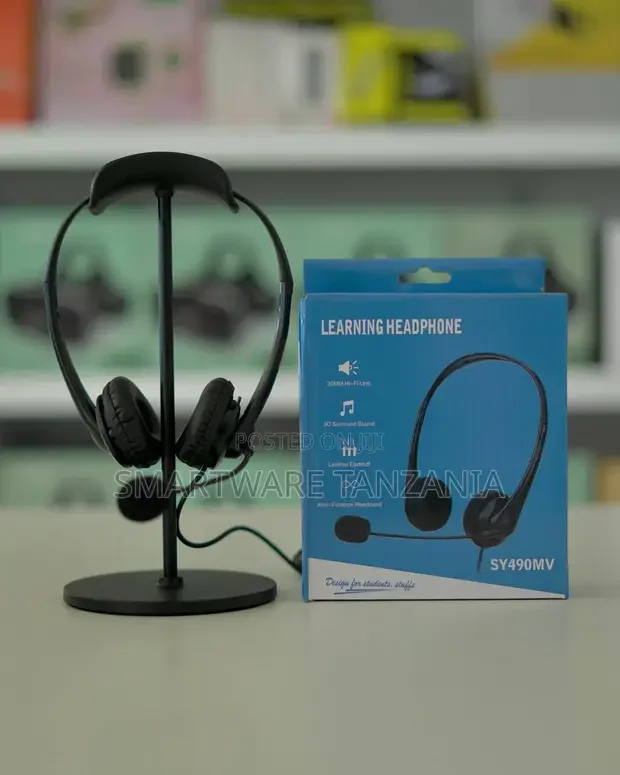 Sy490mv Learning Headphone With Microphone for Students - Buy in Dar es Salaam, Tanzania | Smartware