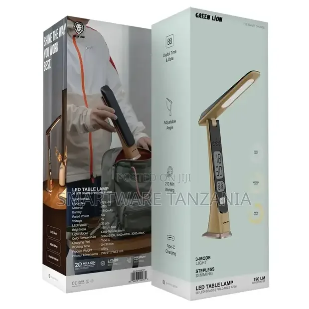 Green Lion LED Table Lamp - Buy in Dar es Salaam, Tanzania | Smartware