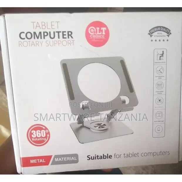 Tablet Stand Universal Foldable 360 Degree Rotation Stand