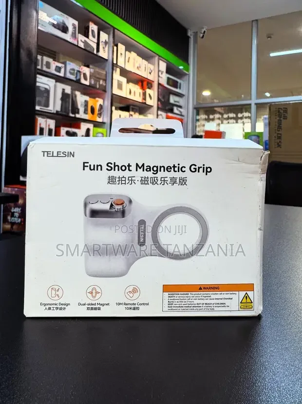 Telesin Fun Shot Magnetic Grip Camera Handle - Buy in Dar es Salaam, Tanzania | Smartware