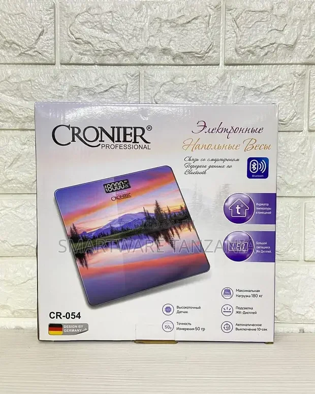 Tempered Glass Display Digital Personal Bathroom Scale - Buy in Dar es Salaam, Tanzania | Smartware