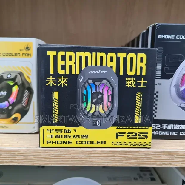 Terminator F25 Phone Cooler Semiconductor RGB Gaming Radiator Fan