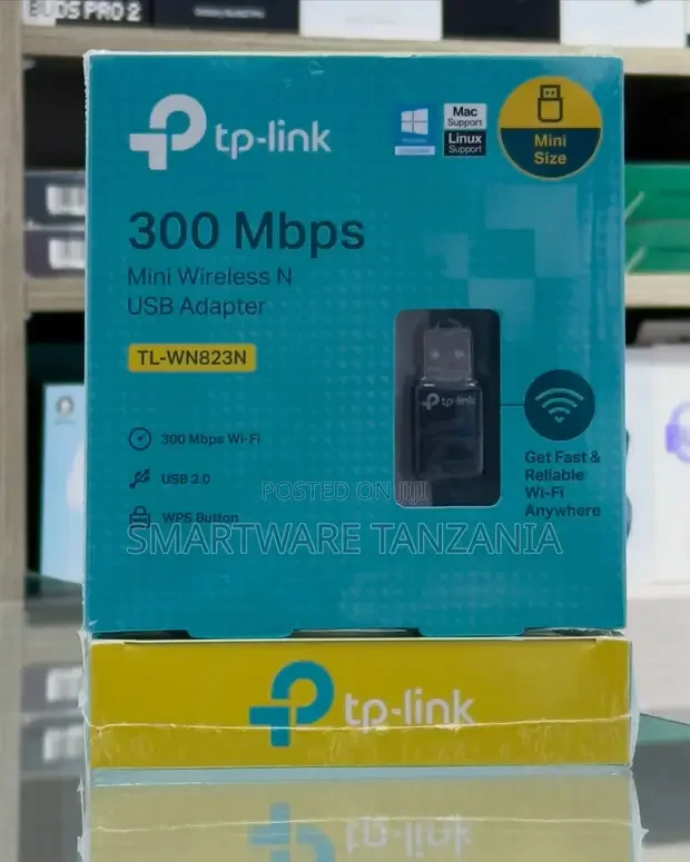 Tiny Wi-Fi USB Adapter for Fast 300Mbps Speed - Buy in Dar es Salaam, Tanzania | Smartware