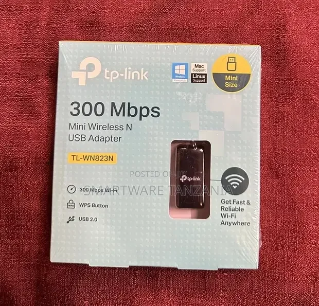 Tl-Wn823n N300mbps Mini Usb Wireless Wifi Network Adapter for Pc
