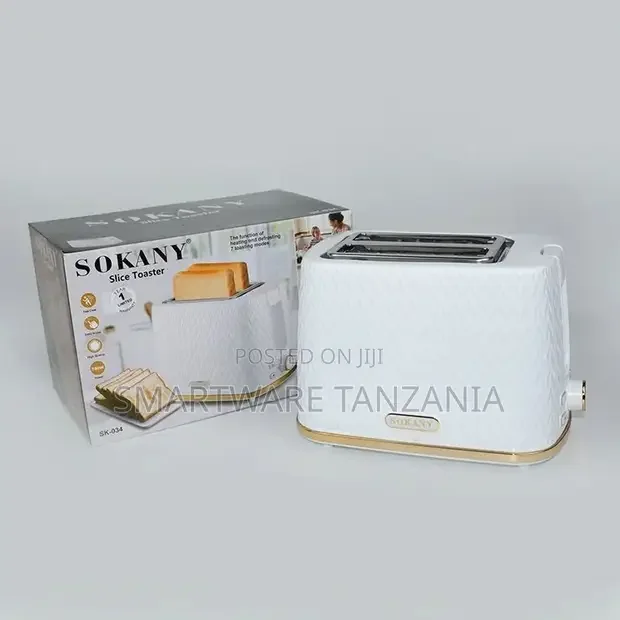 Stainless Steel 2 Slice Pop-up Toaster - Buy in Dar es Salaam, Tanzania | Smartware