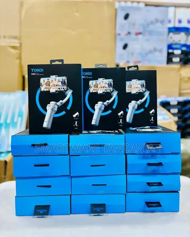 Tokai M01 3-Axis Smartphone Gimbal Stabilizer With Fill Light - Buy in Dar es Salaam, Tanzania | Smartware