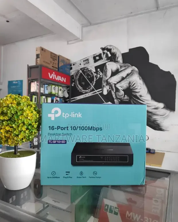 Tp-link 16-port 10100mbps Desktop Switch – Tl-sf1016d