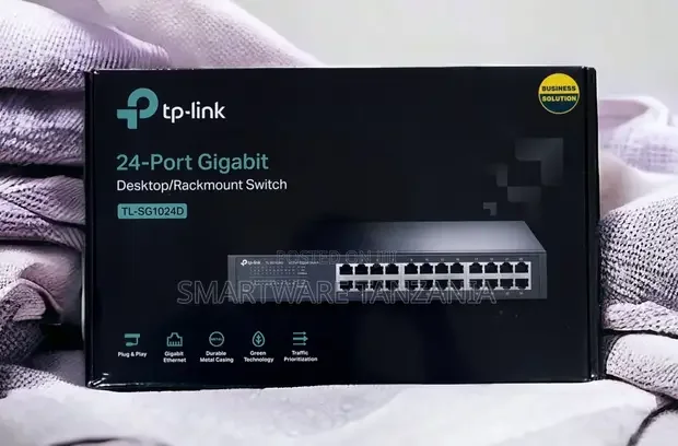 Tp-link 24-port Gigabit DesktopRackmount Switch Tl-sg1024d
