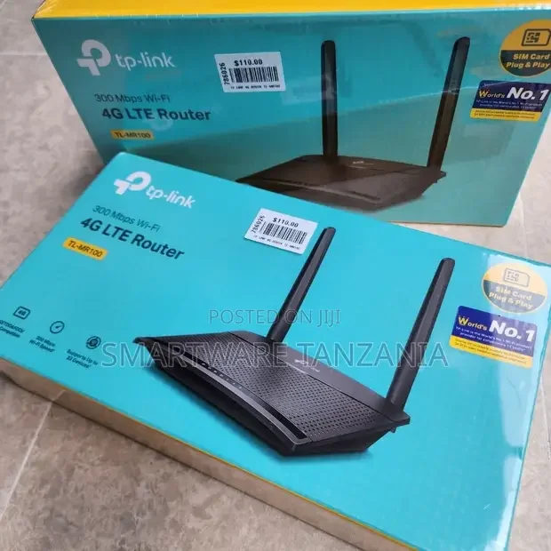 Tp-link 300 MBPS Wireless N 4G LTE Router SIM Slot Unlocked - Buy in Dar es Salaam, Tanzania | Smartware