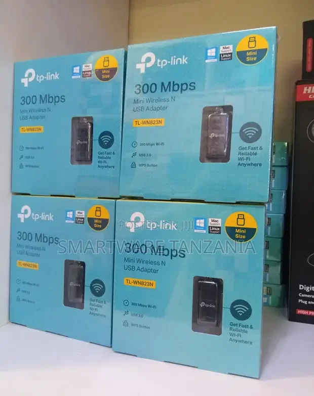 Tp-link 300mbps Mini Wireless N USB Adapter Wifi Dongle