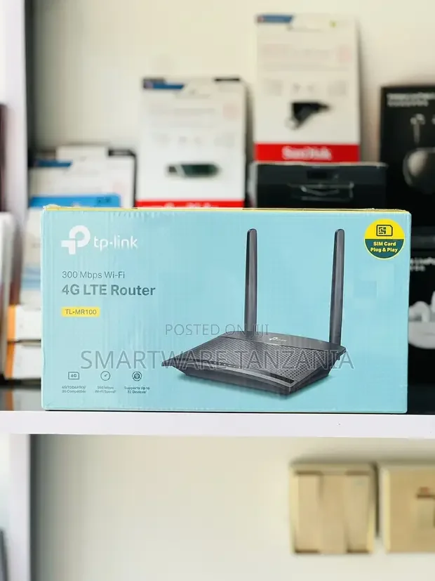 Tp-link 4G LTE Router, SIM Card Slot Unlocked - Buy in Dar es Salaam, Tanzania | Smartware