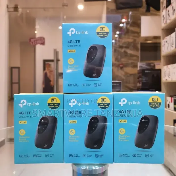 Tp-link 4G LTE SIM Card Mobile Wi-fi Router 150mbps M7200