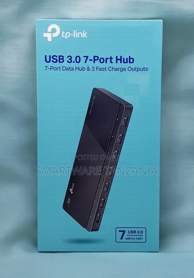 TP-Link 7-Port USB 3.0 Hub 5Gbps Transfer Rate - Buy in Dar es Salaam, Tanzania | Smartware