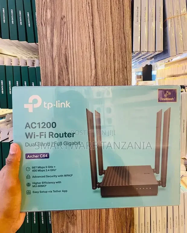 Tp-link Ac1200 Dual-band Gigabit Wi-fi Router Wi-fi Speed Up