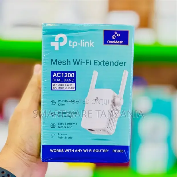 TP-Link AC1200 Mesh Wi-Fi Extender - Buy in Dar es Salaam, Tanzania | Smartware