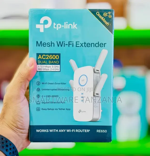 Tp-Link Ac2600 Mesh Wi-Fi Extender - Re650 Dual Band Booster
