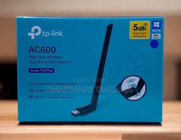 Tp-link Ac600 High Gain Usb Wi-fi, Dual Band Wi-fi Adapter