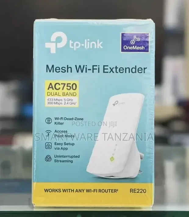 Tp-link Ac750 Wifi Range Extender Upto 750mbps Wifi Extender
