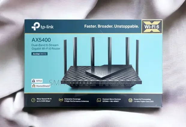 TP-Link Archer AX73 AX5400 Dual-Band Wi-Fi 6 Router - Buy in Dar es Salaam, Tanzania | Smartware