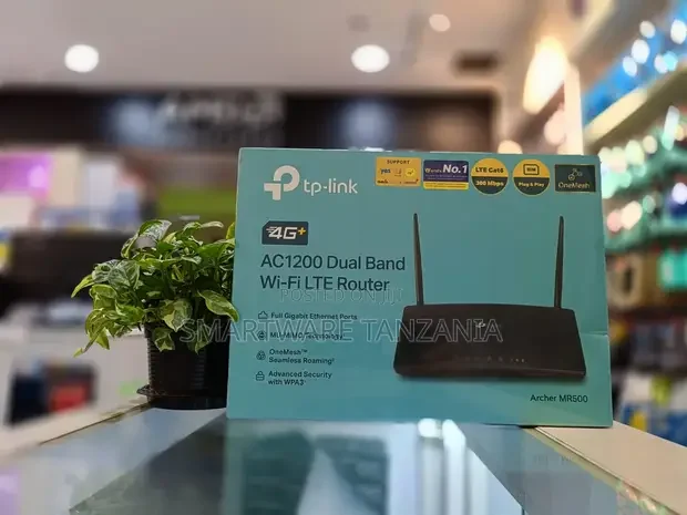 Tp-link Archer Mr500 4G+ Wireless Dual Band Gigabit Router - Buy in Dar es Salaam, Tanzania | Smartware