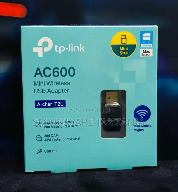 Tp-link Archer T2u Ac600 Mini Dual Band Usb Wi-fi Adapter