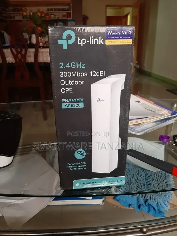 TP-Link CPE220 Outdoor Access Point 2.4GHz 300Mbps - Buy in Dar es Salaam, Tanzania | Smartware