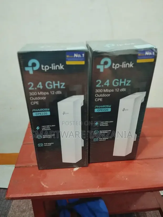 TP-Link CPE220 Outdoor CPE 2.4GHz 300Mbps - Buy in Dar es Salaam, Tanzania | Smartware
