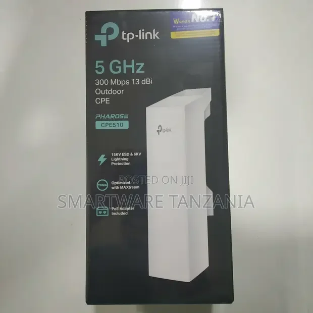TP-Link CPE510 5GHz 300Mbps Outdoor Wireless Link - Buy in Dar es Salaam, Tanzania | Smartware