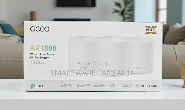TP-Link Deco X20 AX1800 Wi-Fi 6 Mesh System 3-Pack - Buy in Dar es Salaam, Tanzania | Smartware