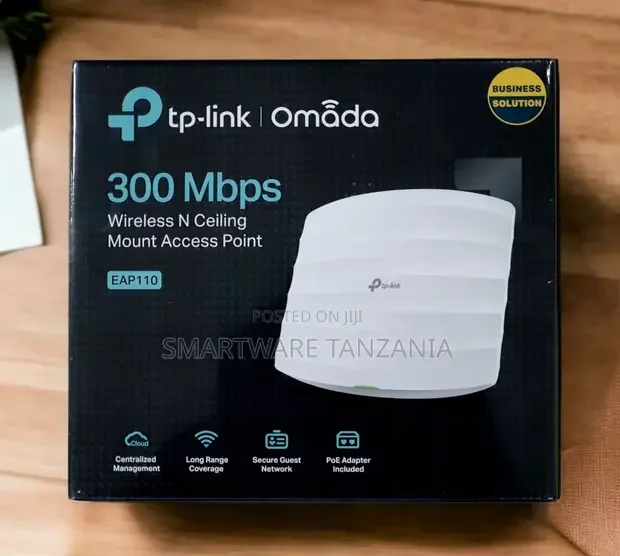 TP-Link EAP110 Omada 300Mbps Ceiling Mount Wi-Fi Access Point - Buy in Dar es Salaam, Tanzania | Smartware