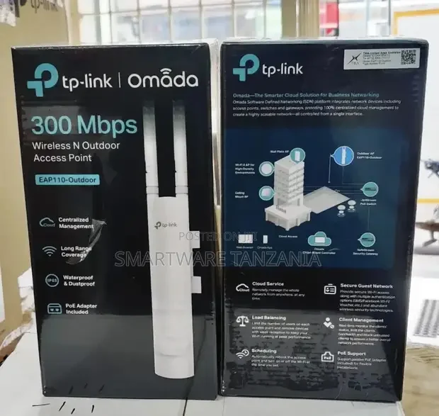 Tp-Link Eap110-Outdoor Wireless N Outdoor Access Point 24v Passive Poe