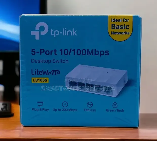 TP-Link LS1005 LiteWave 5-Port Network Switch - Buy in Dar es Salaam, Tanzania | Smartware