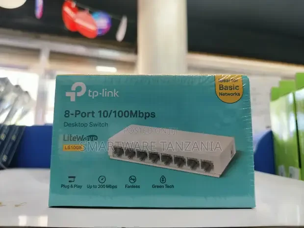 TP-Link LS1008 LiteWave 8-Port Network Switch - Buy in Dar es Salaam, Tanzania | Smartware