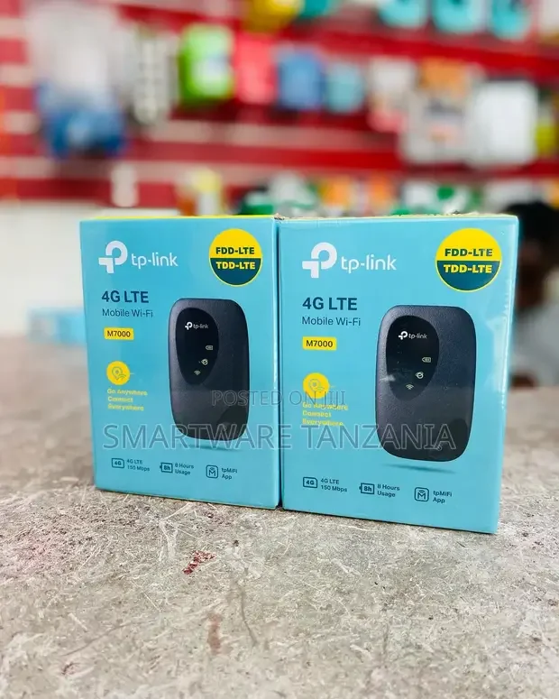 TP-Link M7000 4G LTE Portable Mobile Wi-Fi - Buy in Dar es Salaam, Tanzania | Smartware