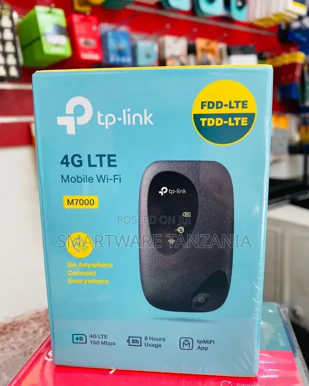 Tp-link M7000 V3 4G LTE Mobile Pocket Wi-Fi - Buy in Dar es Salaam, Tanzania | Smartware