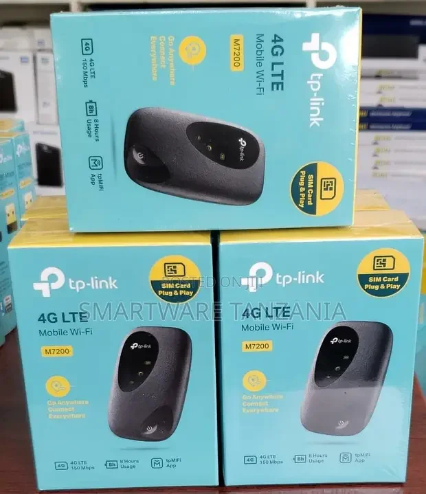 TP-LINK M7200 Wi-fi 4G LTE Router Mobile Wifi - Buy in Dar es Salaam, Tanzania | Smartware