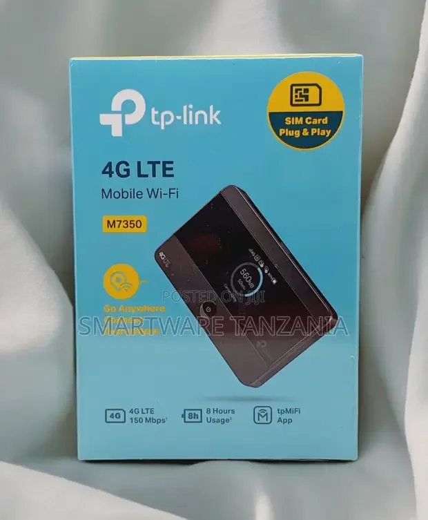 Tp-Link M7350 4g Lte Mobile Wi-Fi Hotspot With Sim Card Slot
