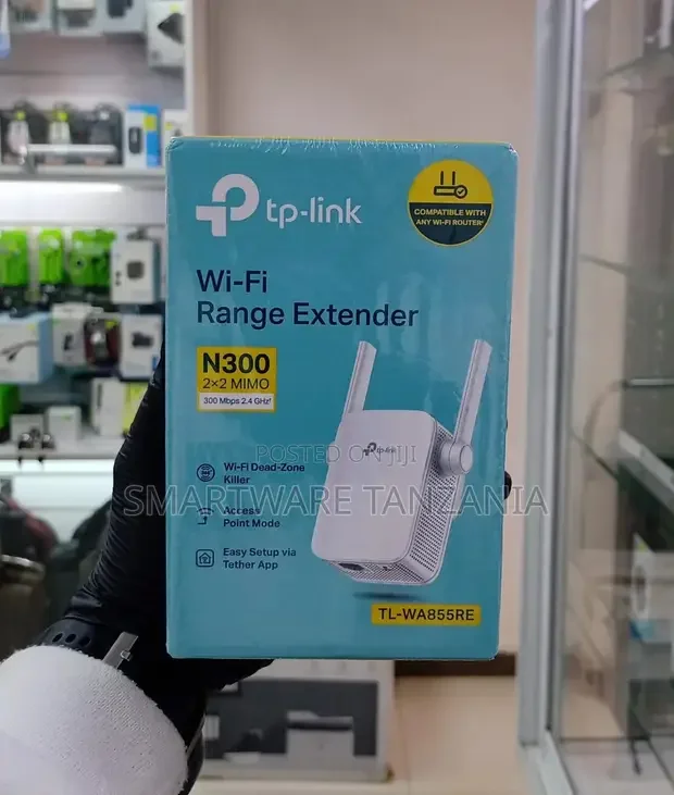 TP-Link N300 WiFi Range Extender TL-WA855RE - Buy in Dar es Salaam, Tanzania | Smartware