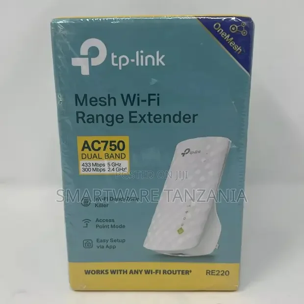 Tp-link Network RE200 AC750 Wifi Range Extender Dual Band