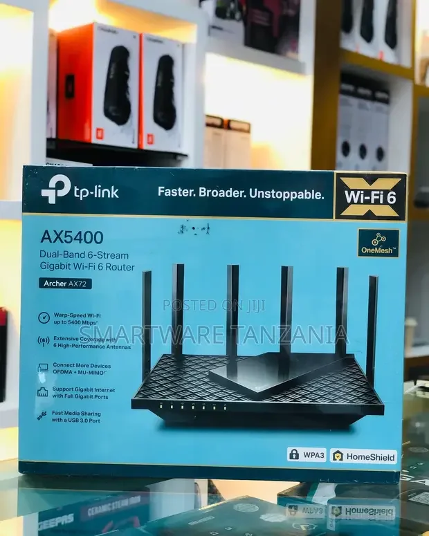 Tp-link Next-gen Wi-fi 6 Ax5400 Mbps Gigabit Wireless Router